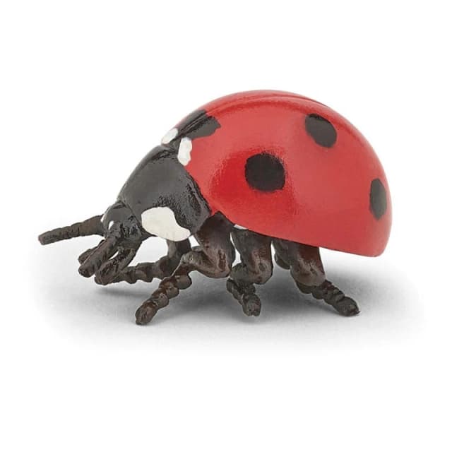 Difuzed Wild Life in the Garden Ladybird Toy Figure, 3 Years or Above, Red/Black (50257) Multi