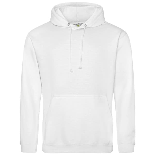 AWDis AWDis Men College Hoodie in White Size: X-Small White XS Male 5063470297450