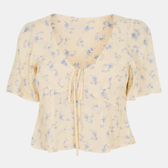 Jack Wills Keyhole Blouse - White White 6