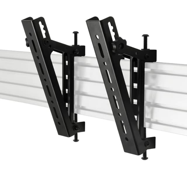 B-Tech SYSTEM X - VESA 200 Flat Screen Interface Arms with Tilt for BT