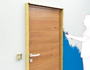 Ambassador Vinyl Tape Hazard White Red 50mm x 33m Pack of 6 PVC-50-22-HAZWR