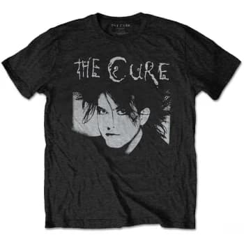 Cure - The - Robert Illustration Unisex Large T-Shirt - Black