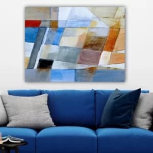 97239719_70100 Multicolor Decorative Canvas Painting