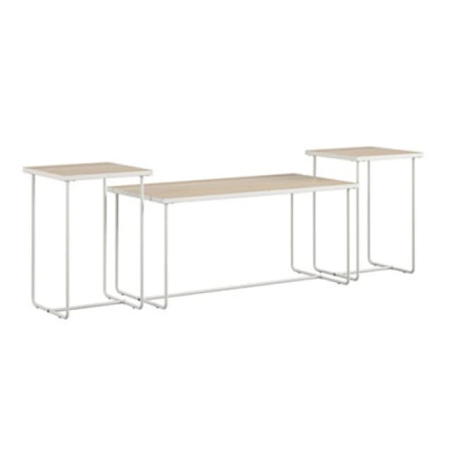 Dorel Dante Coffee And End Table Set Natural, Cream 2082914COMQEUK