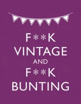 F k Vintage and F k Bunting by M. E. Croft Hardback
