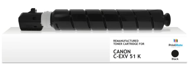 PrintMate Canon C-EXV51 K. remanufactured toner. Black 69000p