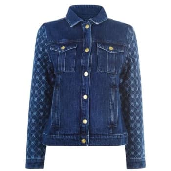 Biba Biba Quilt Denim Jacket - Blue