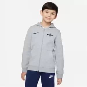Nike Big Kids Full-Zip Hoodie - Grey