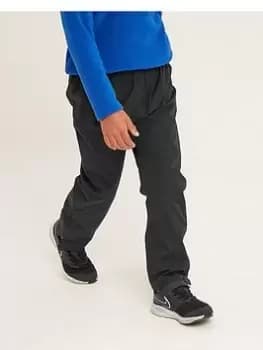 TOG24 Hainworth Wp Over Trousers, Black, Size 10-11 Years