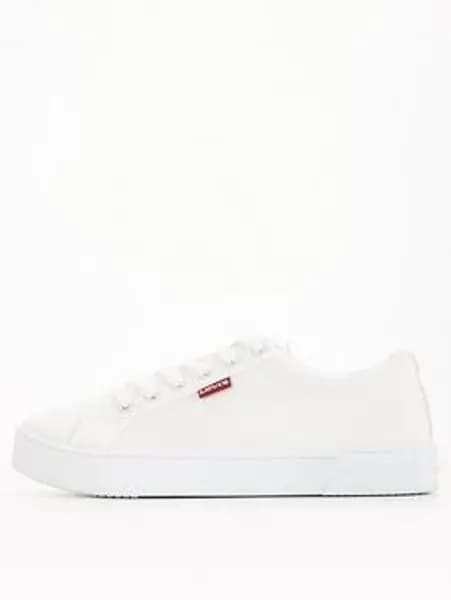 Levis Brilliant White - White Malibu Beach Sneakers White Female 5 206981UK