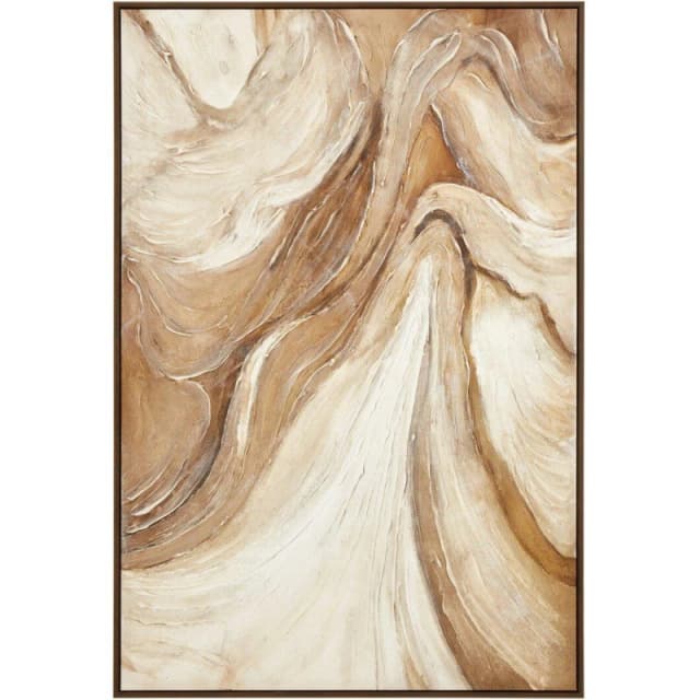 Fifty Five South Astratto Neutral Abstract Textured Wall Art Multi unisex One Size