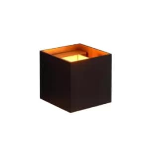 Lucide Xio Modern Up Down Wall Light LED Dim. G9 1x4W 2700K Black