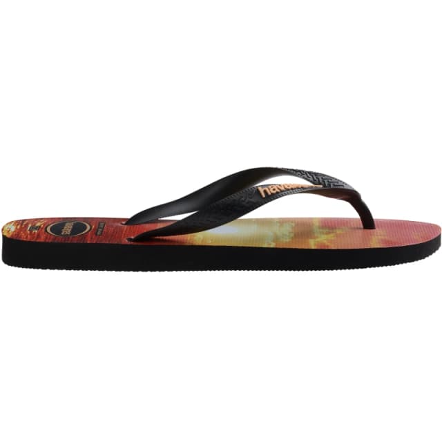 Havaianas Mens Hav. Hype Flip Flops Dark Black male 8/9
