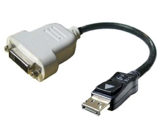 DELL DisplayPort - DVI-D 0.23 m Black. White