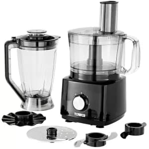 Tower T18007BLK 2L 750W Food Processor