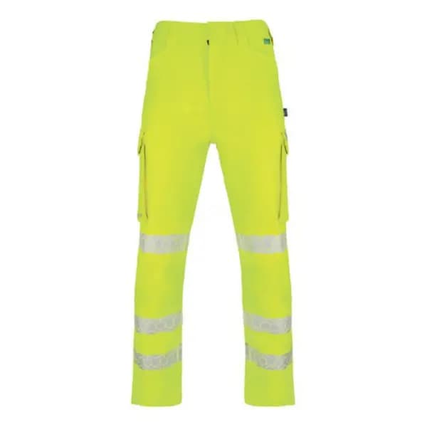 Beeswift Envirowear Beeswift Envirowear High Visibility Trousers Saturn Yellow 40 EWCTRSY40