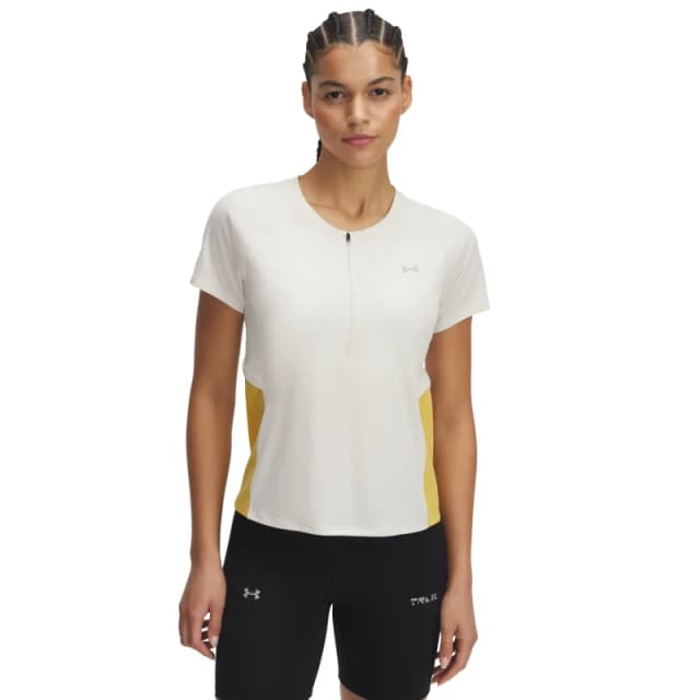 Womens 1/2 Zip Training Top Under Armour Gris Female M