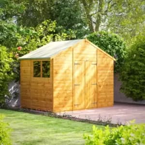 Power 6x10 Apex Double Door Shed