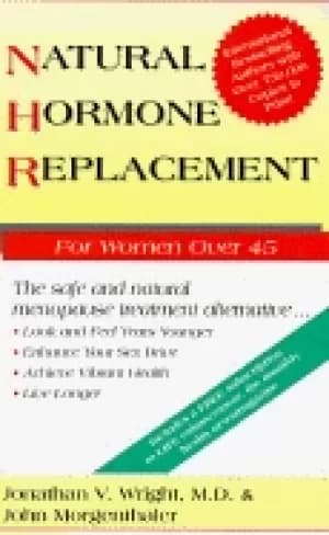 natural hormone replacement the safe and natural menopause treaatment alter