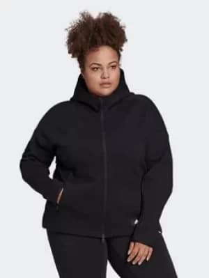 Adidas Sportswear Mission Victory Full-Zip Hoodie (Plus Size)