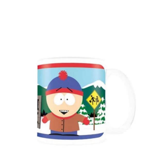 South Park South Park Stan Mug in Off White Off White One Size Unisex 5063652155424