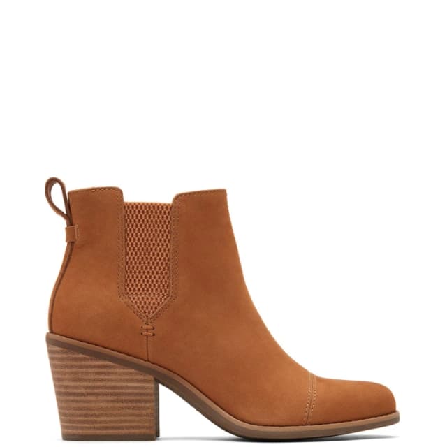 Toms Everly Ankle Boots - Brown Brown 8