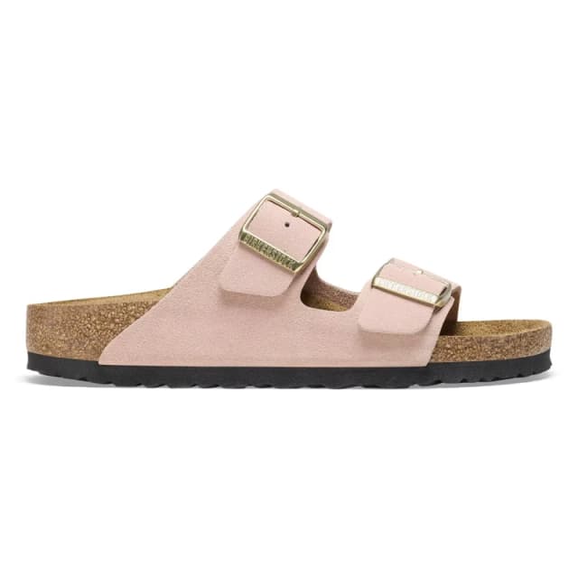 Birkenstock Womens suede leather slides Birkenstock Arizona Rose Female 43