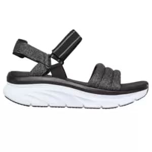Skechers D'Lux Walker Womens Sandals - Black