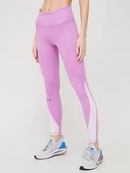Urban Armor Gear UA ColdGear Rush Leggings - Lilac Size L, Women