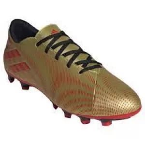 adidas Nemeziz Messi .1 FG Football Boots - GoldMet/Scarlet