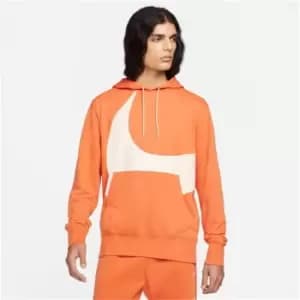 Nike Swoosh Pull Over Hoodie Mens - Orange