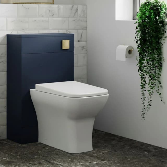 nuie 500mm WC Unit - Midnight Blue NVF2941