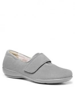 Hotter Toasty Slippers, Grey, Size 3, Women