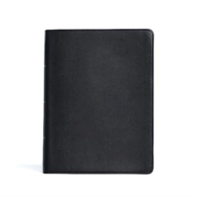 CSB Life Counsel Bible, Black Genuine Leather, Indexed. Leather / fine binding. By New Growth Press, CSB Bibles by Holman Books