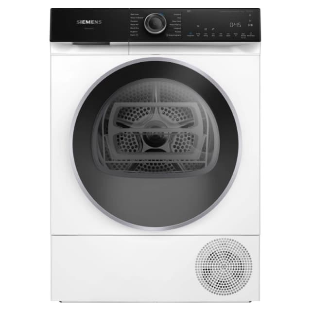Siemens IQ-500 WQ46H2D9GB 9Kg Heat Pump Tumble Dryer - White - A+++ Rated