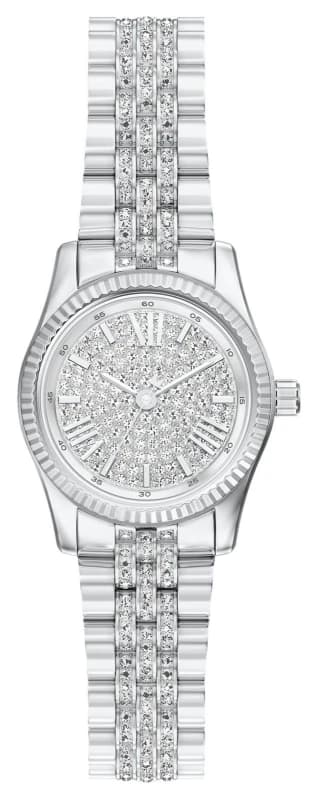 Michael Kors MK7577 Lexington Petite Crystal (26mm) Silver Watch