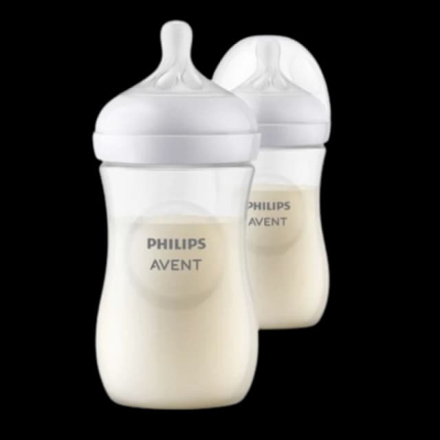 Philips Avent Natural Response 1+ Months Baby Feeding Bottle a 2 x 260 ml AVT-FED04-BOTTLE