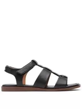 Rockport Imogen Gladiator Black Synthetic , Black, Size 3, Women