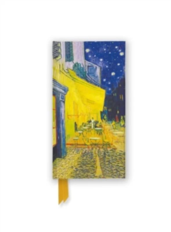 Vincent van Gogh: Cafe Terrace (Foiled Slimline Journal) Notebook / blank book