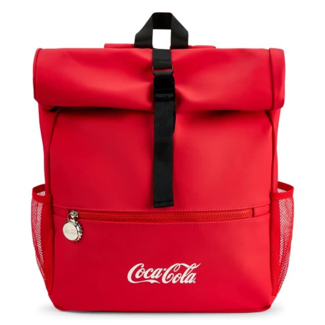 Coca Cola Team Coca-Cola Officially Licensed Lifestyle Roll Top Bag Unisex Red unisex One Size