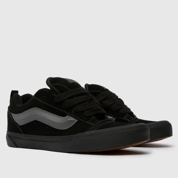 Vans Black knu skool Youth trainers Black UK 5 (EU 38)