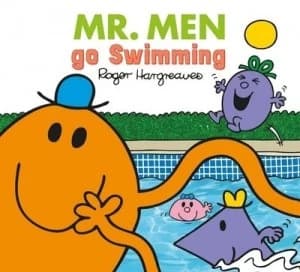 Mr. Men Go Swimming by Roger Hargreaves Paperback