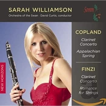 Sarah Williamson - Copland: Clarinet Concerto/Appalachian Spring/... CD