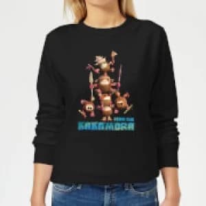 Moana Fear The Kakamora Womens Sweatshirt - Black - 3XL - Black