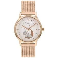 Radley Silver 'Dog Dial' Fashion Watch - RY4549A