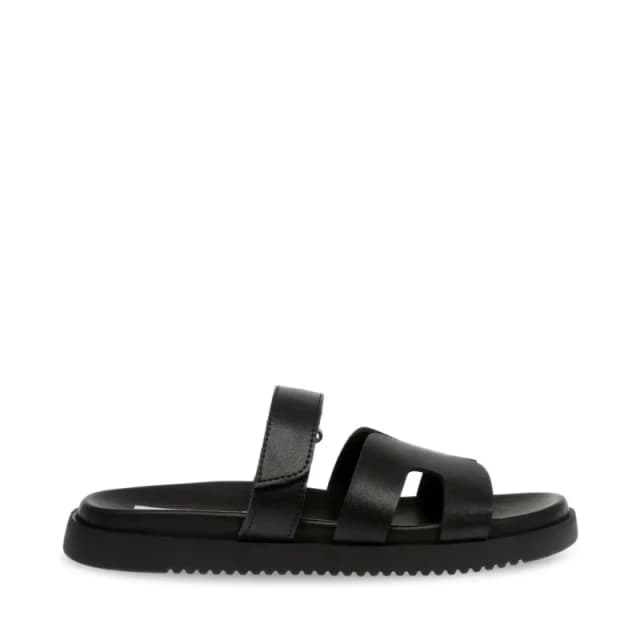 Steve Madden Womens slides Steve Madden Missile-E Noir Female 36