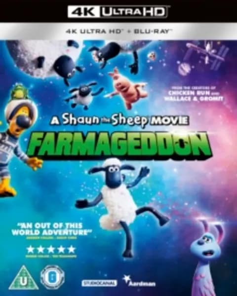 A Shaun the Sheep Movie - Farmageddon Bluray