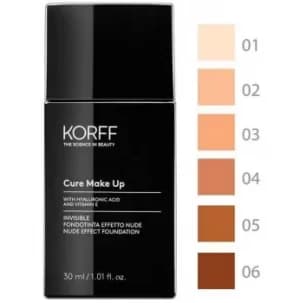 Korff Cure Make Up Foundation Invisible Nude Effect Color 02 30ml