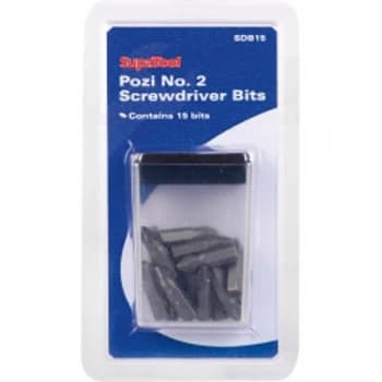 SupaTool Pozi No. 2 Screwdriver Bits