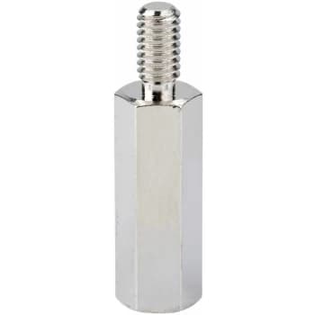 R-TECH 524385 Hex Threaded M-F Spacer Brass 7mm A/F M4 20mm - Pack Of 25